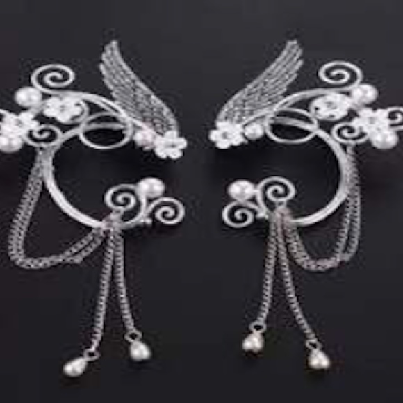 Elf ears elvin earrings silver - Picture 2 of 2